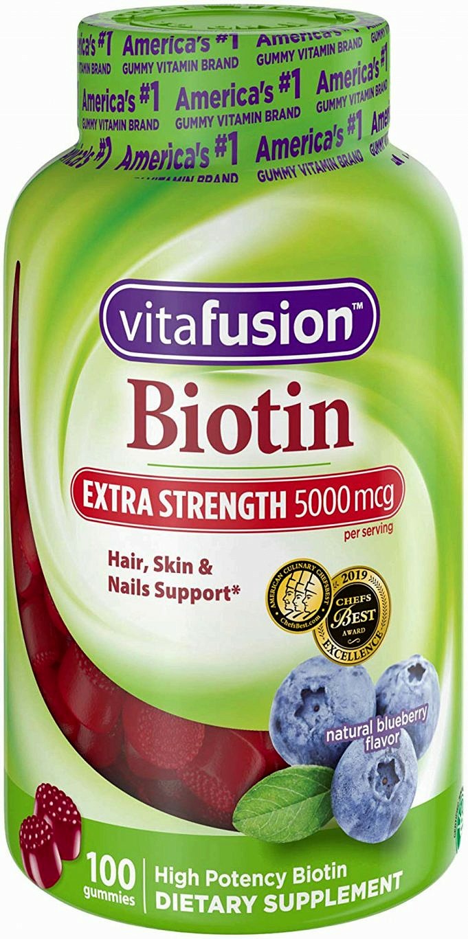 Vitafusion Biotin Gummies 5.000 Mcg Extra Strength Supplement Review